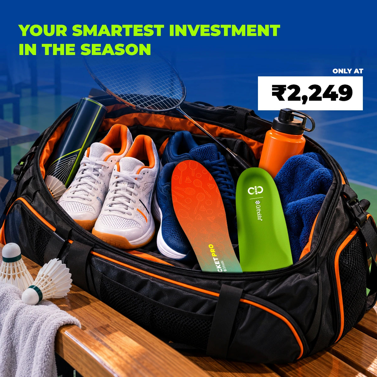 8ease Match + Training Kit — Racket Pro for Match Day, Sports Support for Everything In Between