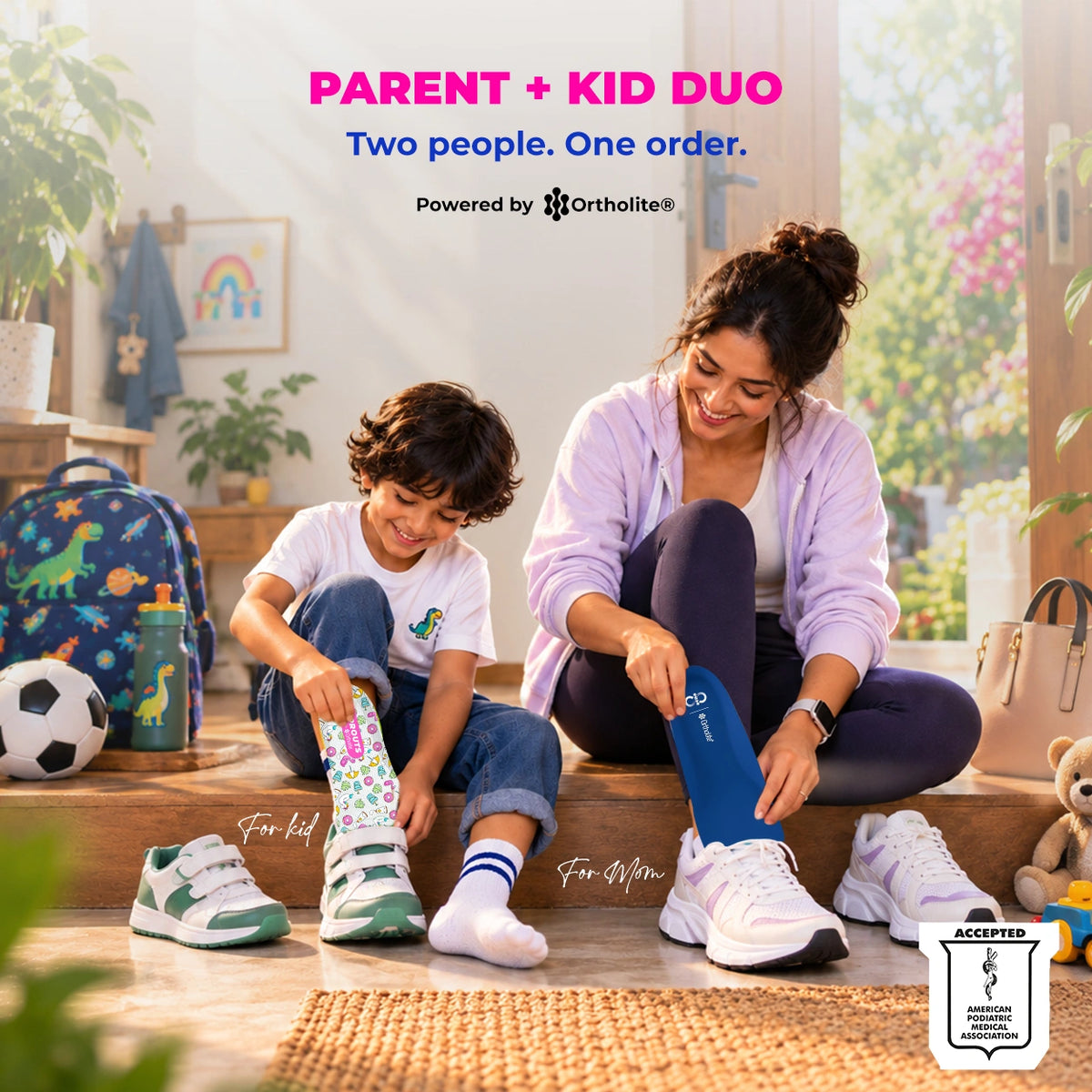 8ease Parent + Kid Duo — School Shoes for Them, Work Shoes for You