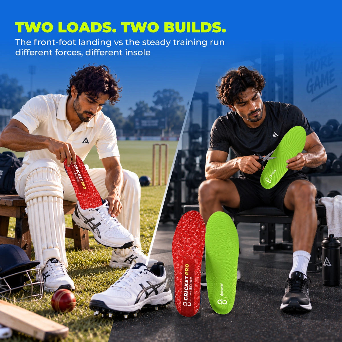 8ease Match + Training Kit — Cricket Pro for Match Day, Sports Support for Everything In Between