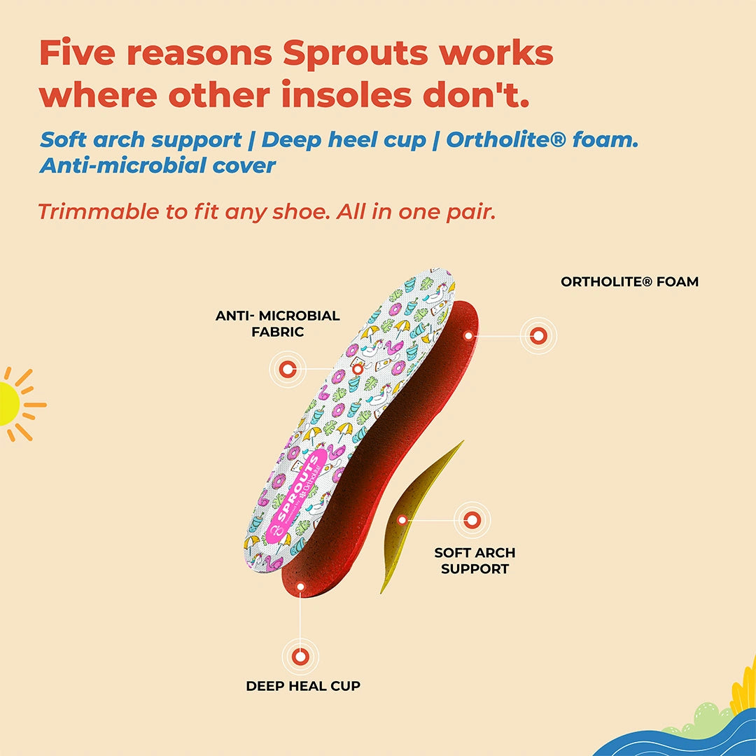 8ease Sprouts Kids' Comfort Insoles