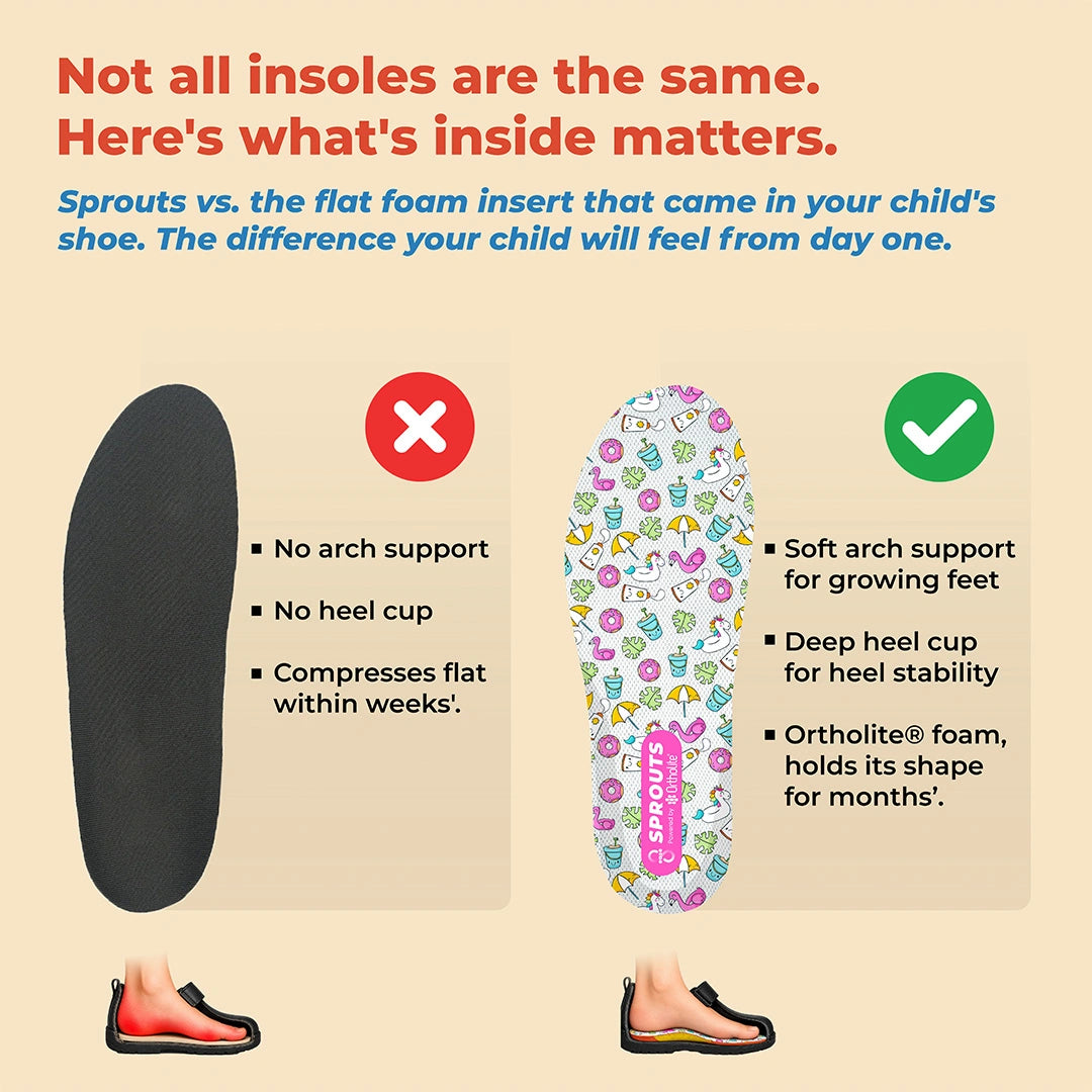 8ease Sprouts Kids' Comfort Insoles