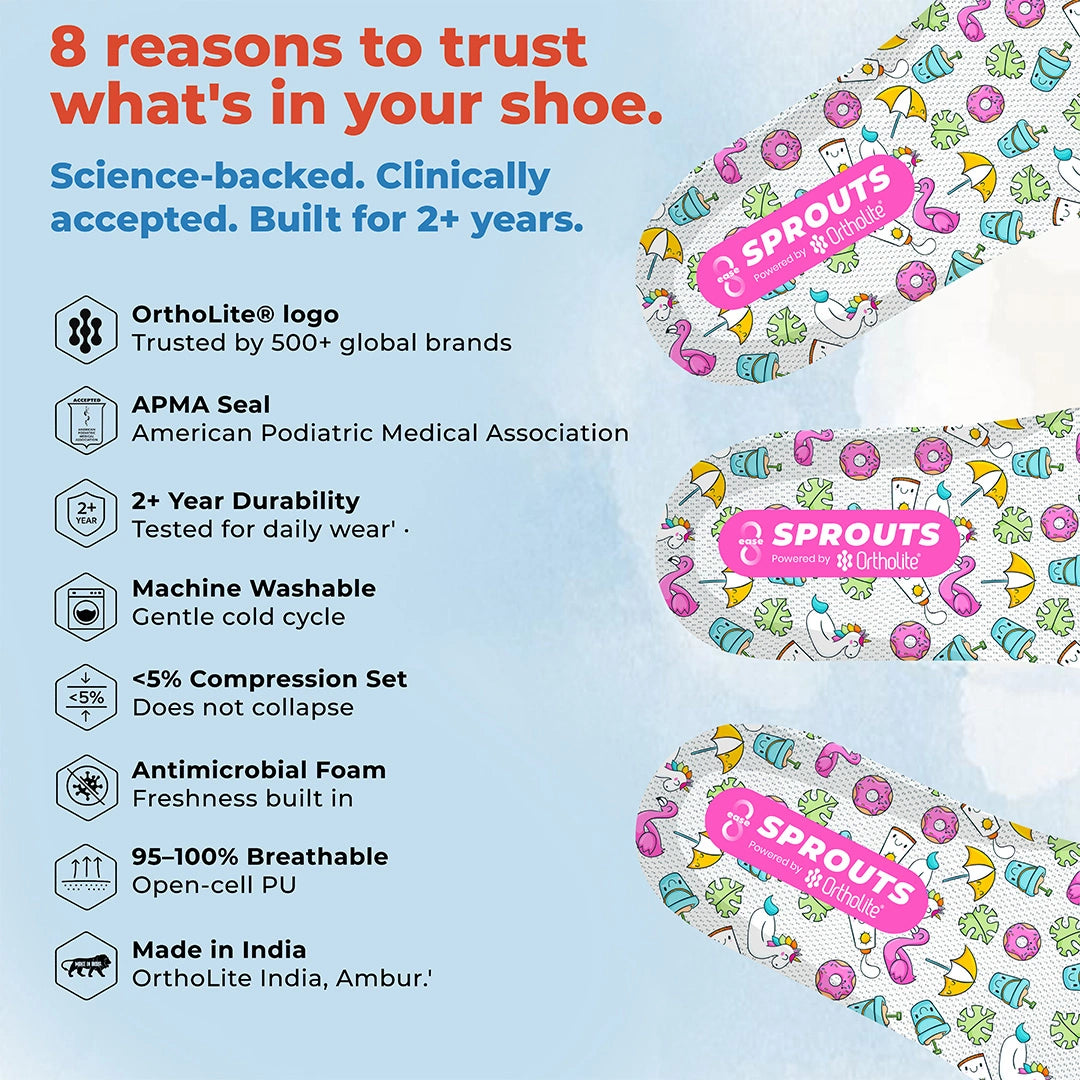 8ease Sprouts Kids' Comfort Insoles