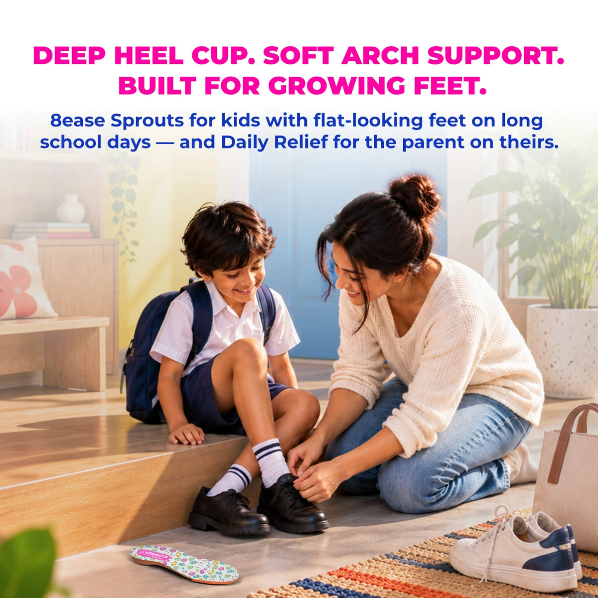 8ease Parent + Kid Duo — School Shoes for Them, Work Shoes for You