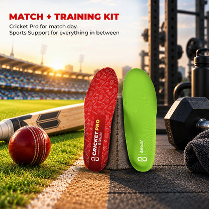 8ease Match + Training Kit — Cricket Pro for Match Day, Sports Support for Everything In Between