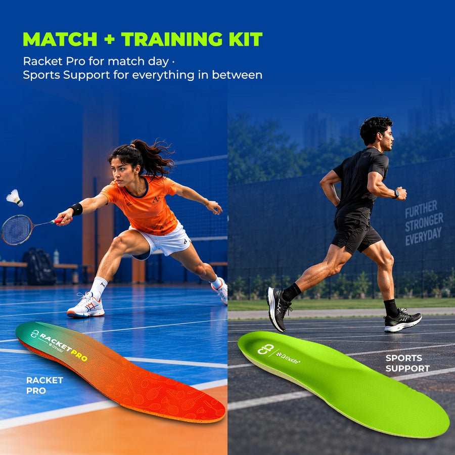 8ease Match + Training Kit — Racket Pro for Match Day, Sports Support for Everything In Between