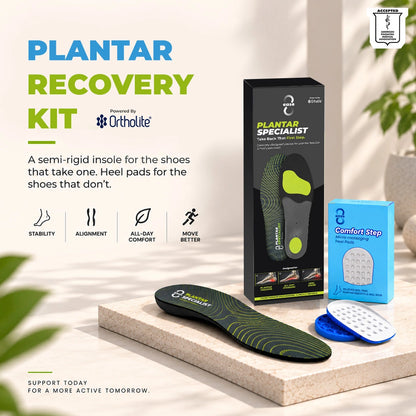 8ease Plantar Recovery Kit — For Heel Pain That Arrives With Stillness