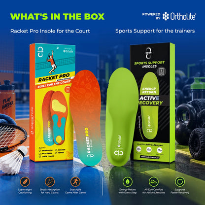 8ease Match + Training Kit — Racket Pro for Match Day, Sports Support for Everything In Between