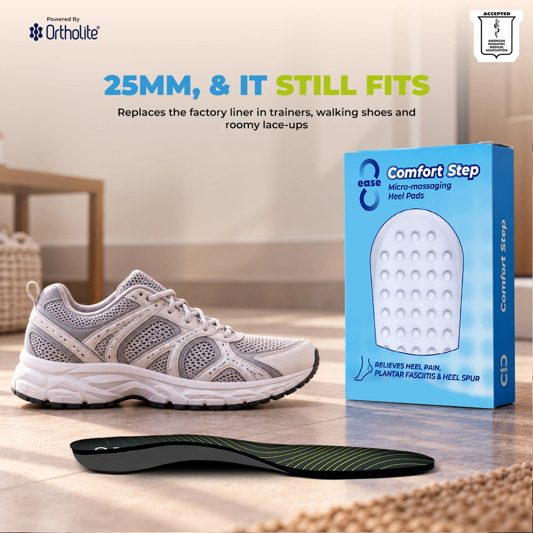 8ease Plantar Recovery Kit — For Heel Pain That Arrives With Stillness