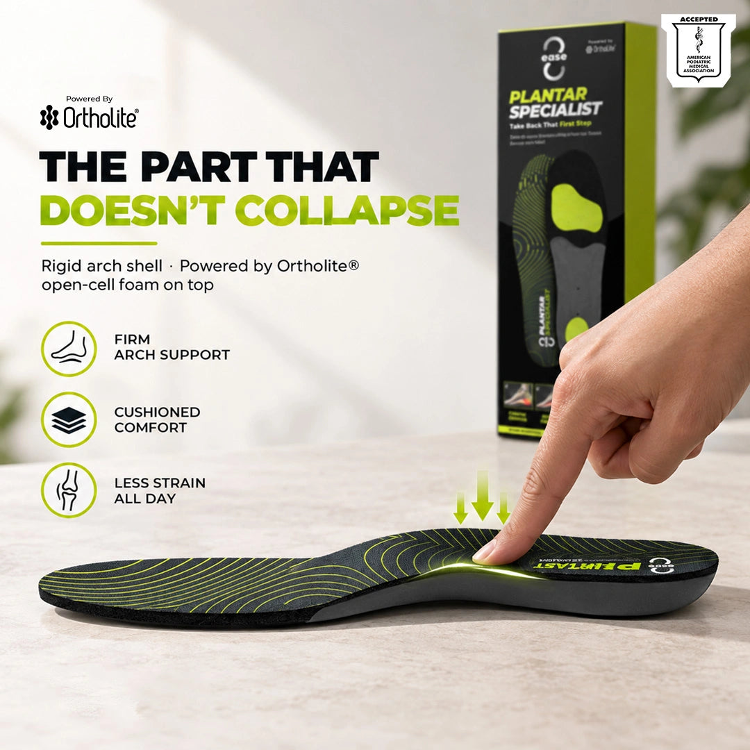 8ease Plantar Recovery Kit — For Heel Pain That Arrives With Stillness