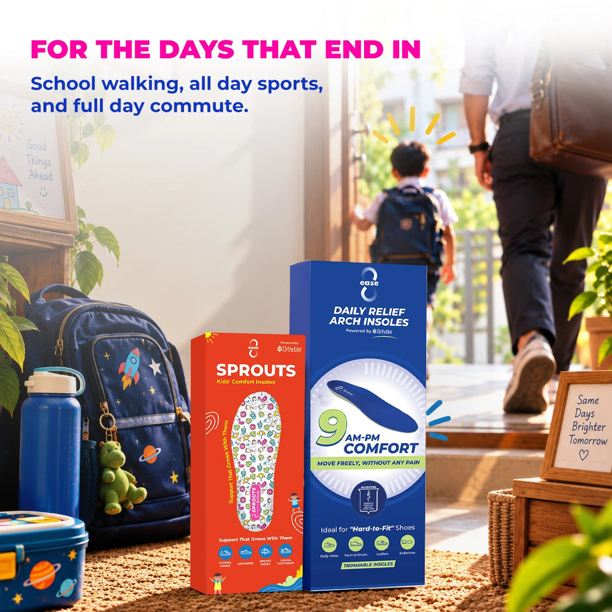8ease Parent + Kid Duo — School Shoes for Them, Work Shoes for You