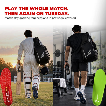 8ease Match + Training Kit — Cricket Pro for Match Day, Sports Support for Everything In Between