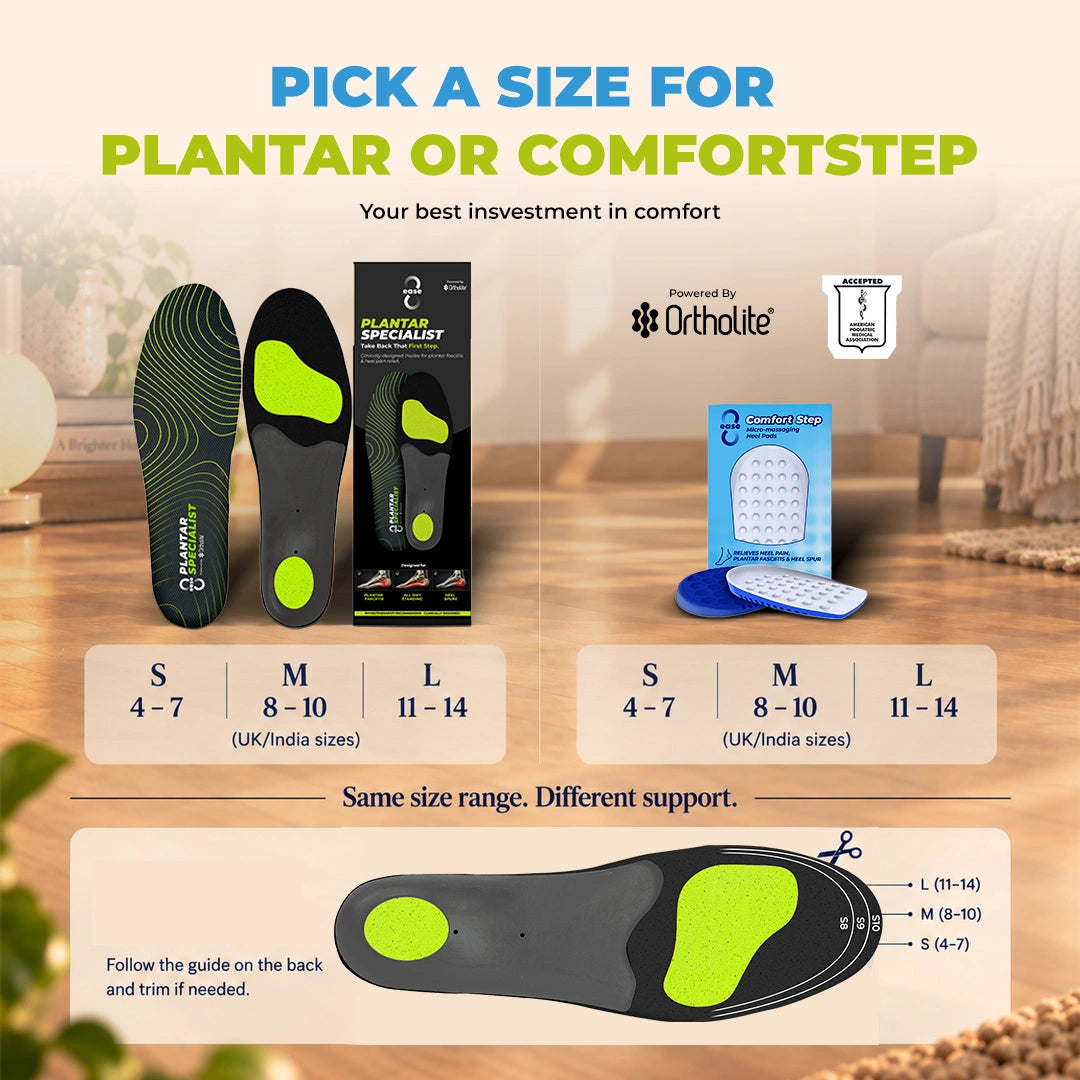 8ease Plantar Recovery Kit — For Heel Pain That Arrives With Stillness
