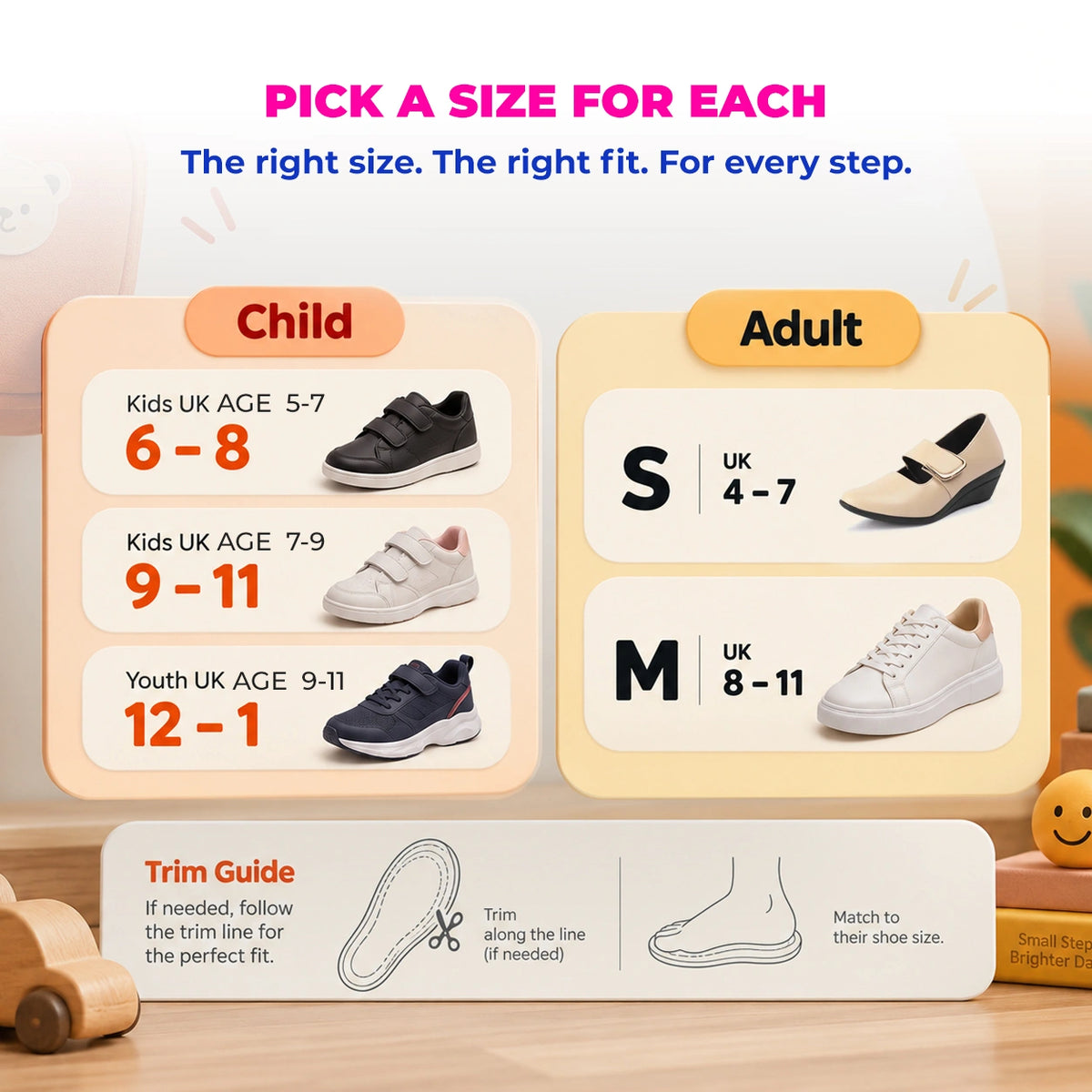 8ease Parent + Kid Duo — School Shoes for Them, Work Shoes for You