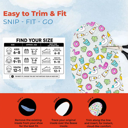 8ease Sprouts Kids' Comfort Insoles