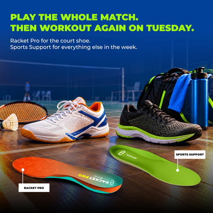 8ease Match + Training Kit — Racket Pro for Match Day, Sports Support for Everything In Between