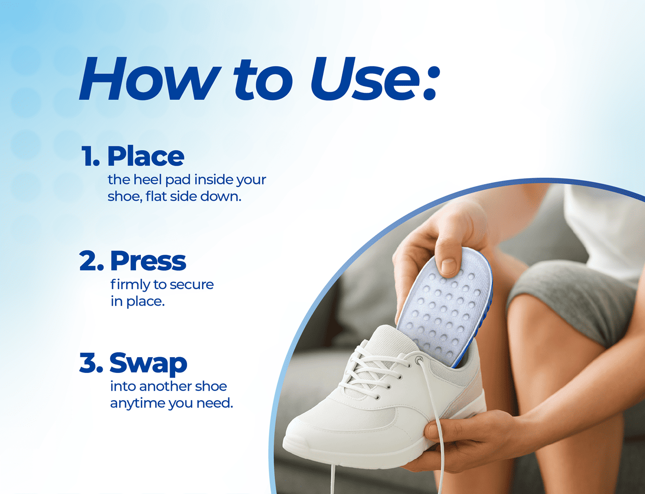 Comfort Step Heel Pads