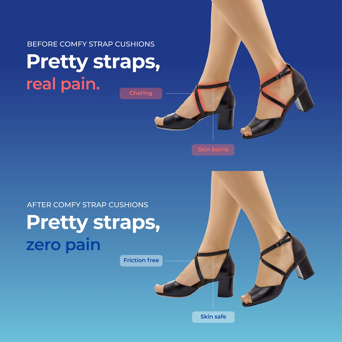 8ease Belle Comfy Strap Cushions for Women