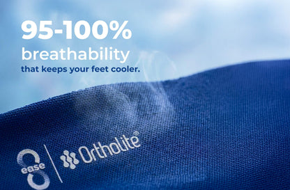 8ease arch insole side profile showing cushioning layer