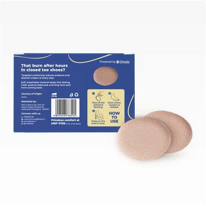 8ease Belle Forefoot Comfort Pads for Women