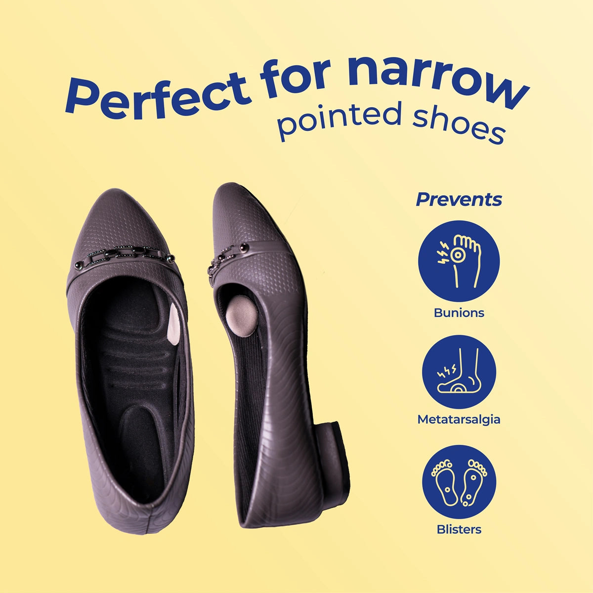 8ease Belle Forefoot Comfort Pads for Women