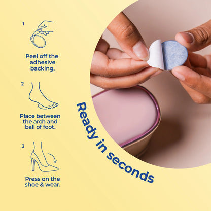 8ease Belle Forefoot Comfort Pads for Women