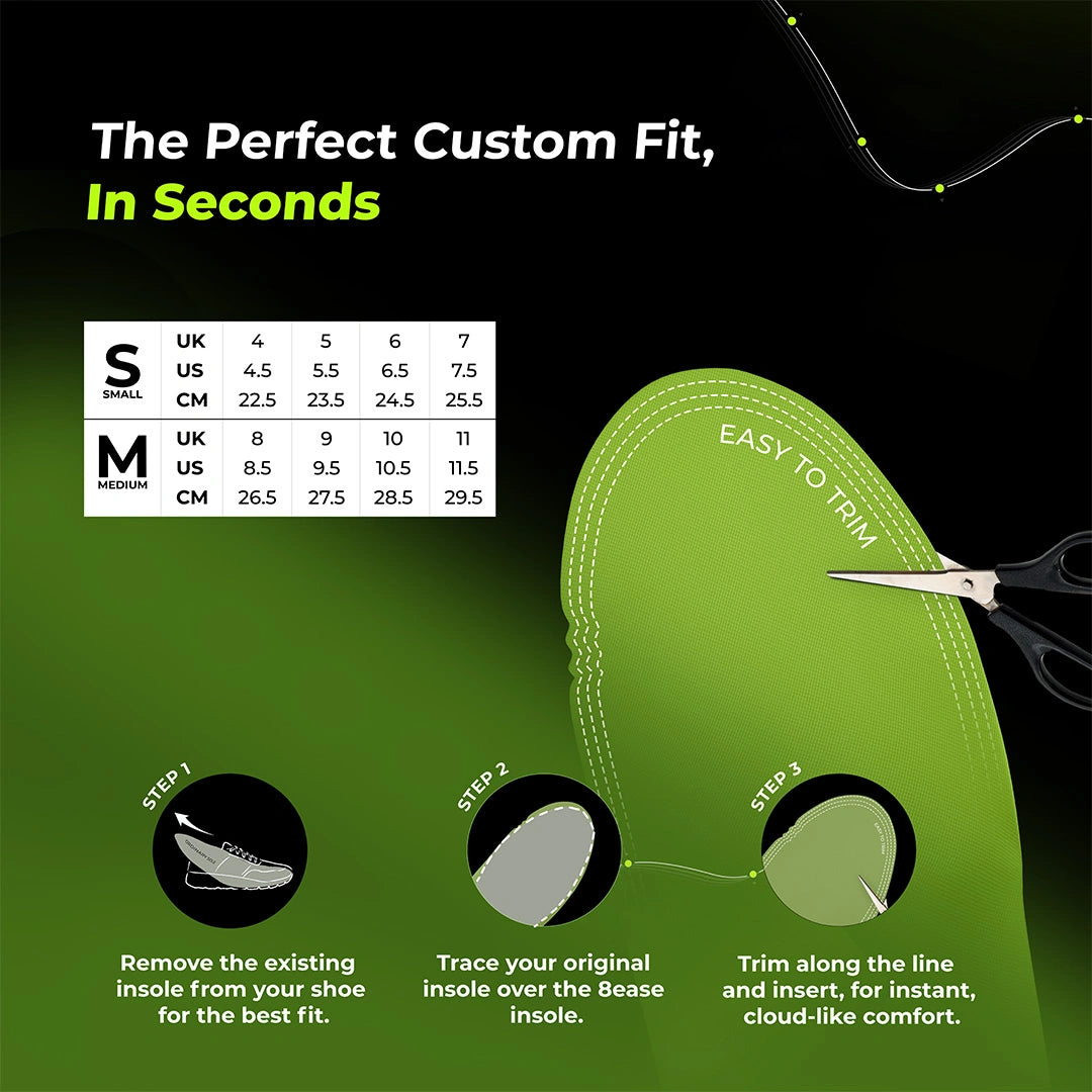 Sports Support Insoles for Athletes