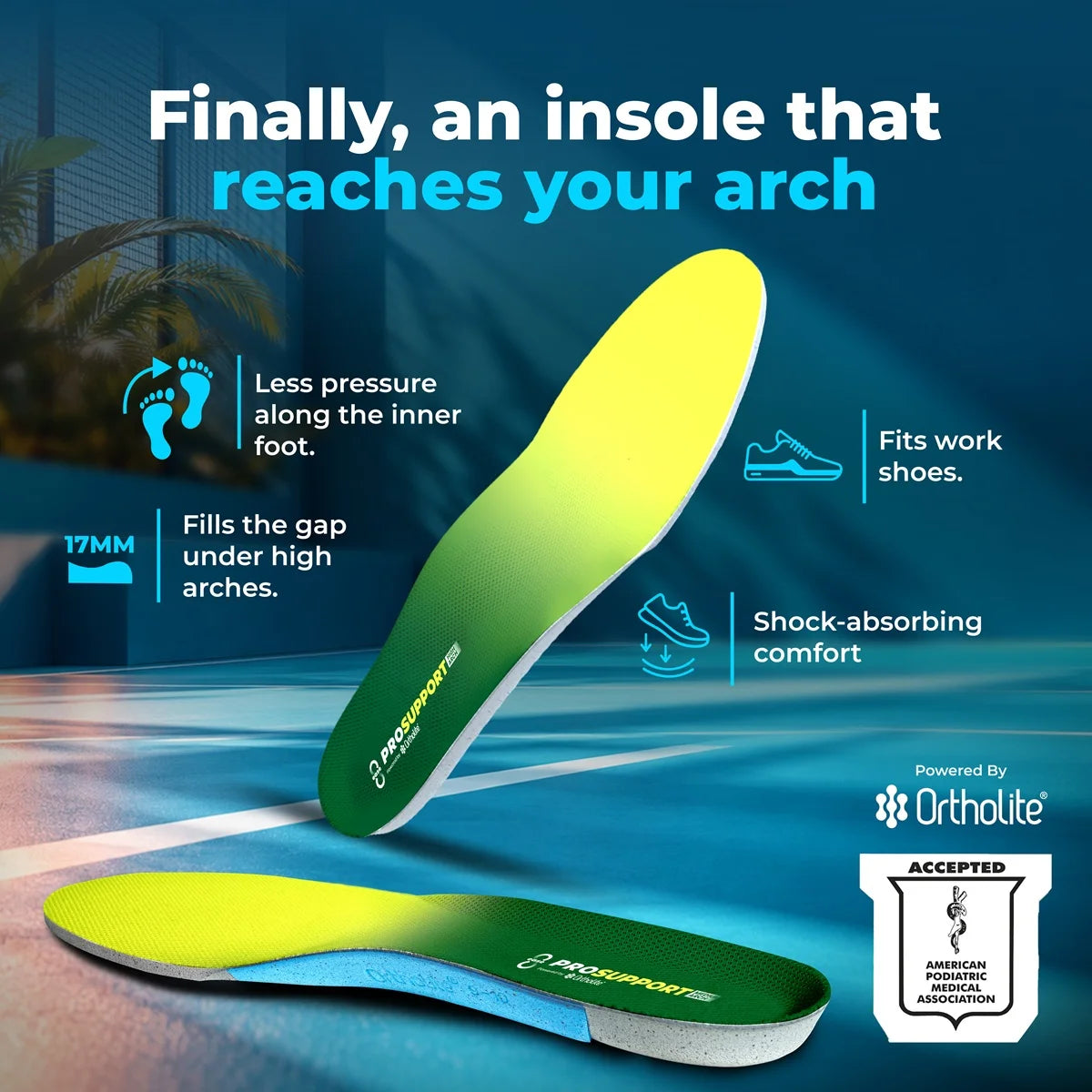 8ease Pro Support Advanced Correction Insoles