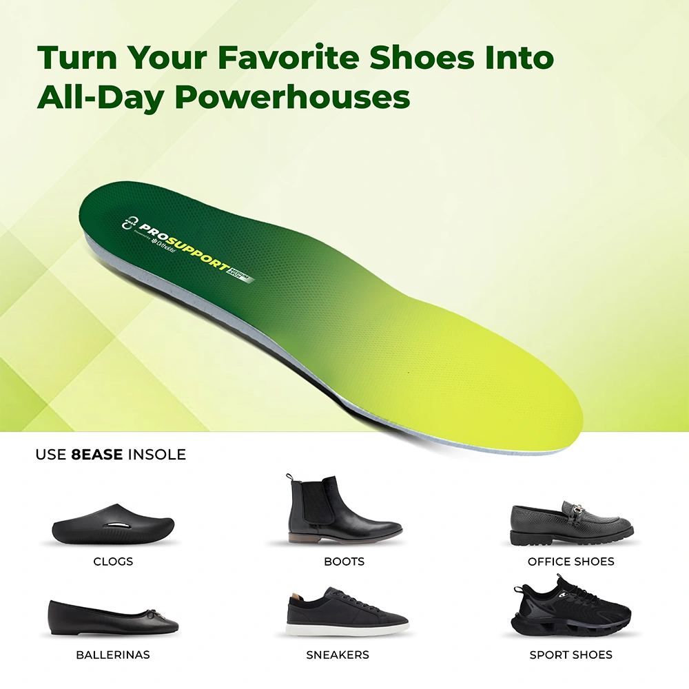 8ease Pro Support Active Alignment Insoles
