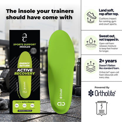 Sports Support Insoles for Athletes