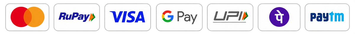 Accepted payment methods